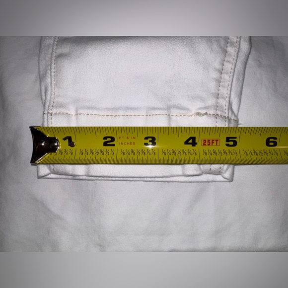 American Eagle Next Level Super Hi-Rise Cargo Jegging Cream Tan - Size 12 Short - Picture 16 of 16